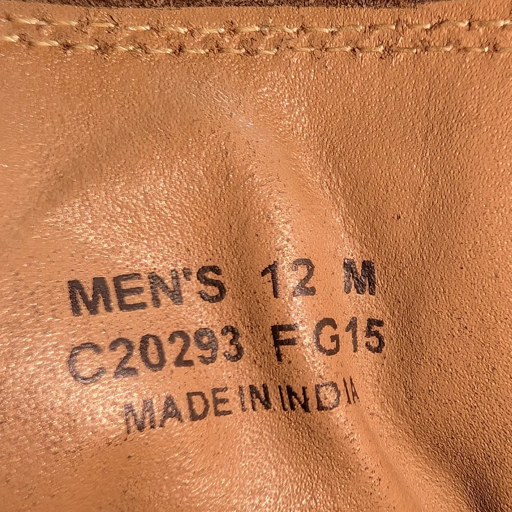 Cole Haan Men's 12 Williams Welt Brown Leather Chukka Ankle Boots